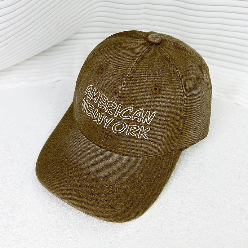 Kvinne Casual Brodert Baseball Caps Skanto 1784188047