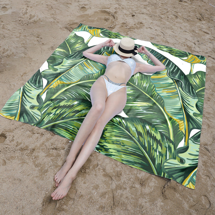 Strandhåndkle med livlig sommerfugl-design Skanto