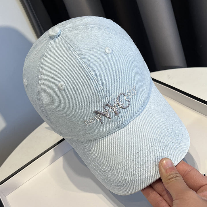 Kvinnenes stilige denim baseball cap Skanto