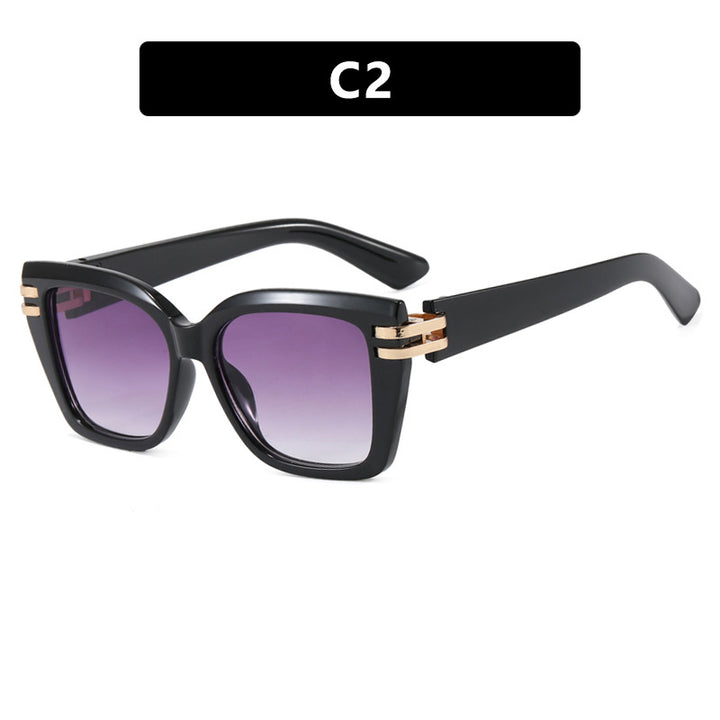 Women's stylish oversized sunglasses with luxurious details Skanto