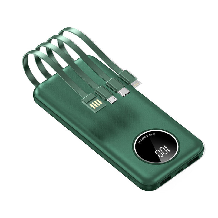 Powerbank med flere tilkoblingsmuligheter Skanto