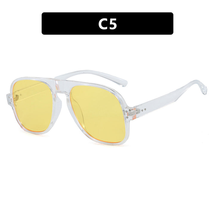 Women's Fashion Square Sunglasses with Robust UV Protection Skanto