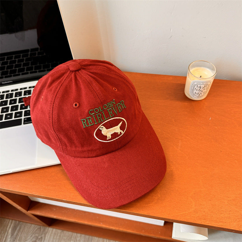 Kvinne Casual Brodert Baseball Caps Skanto