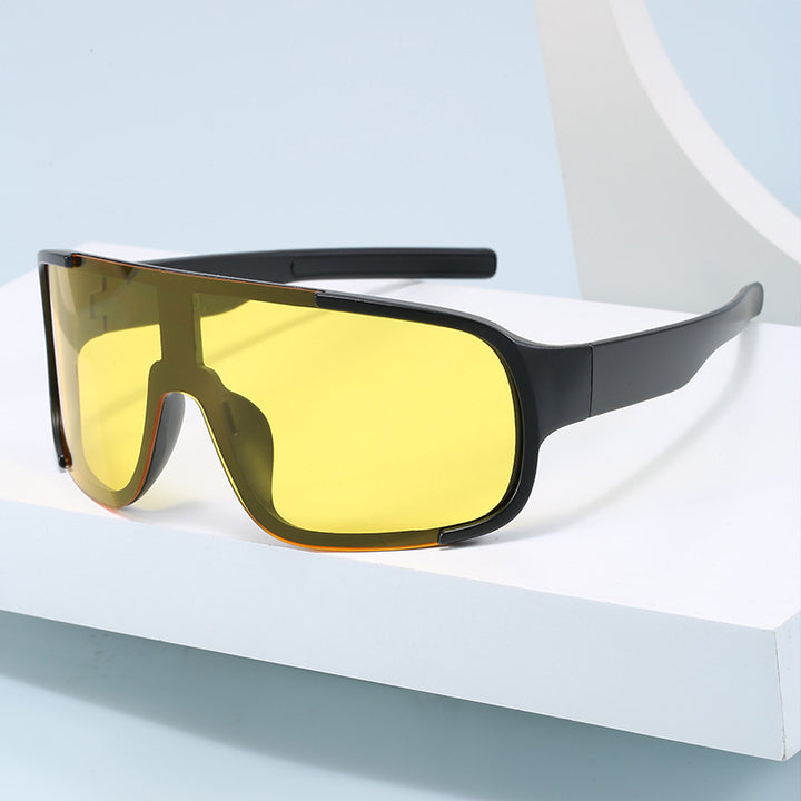Damen moteriktig sportssolbrille med bred UV-beskyttelse Skanto