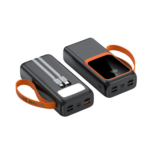 Powerbank med høy kapasitet og hurtigladefunksjon Skanto