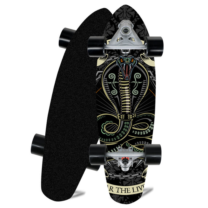 Mini Cruiser Skateboard med Ergonomisk Design Skanto