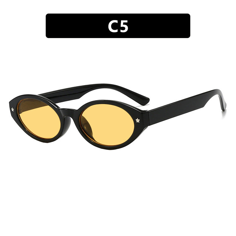 Women's Cat-Eye Sunglasses with Elegant Carrying Case Design Skanto