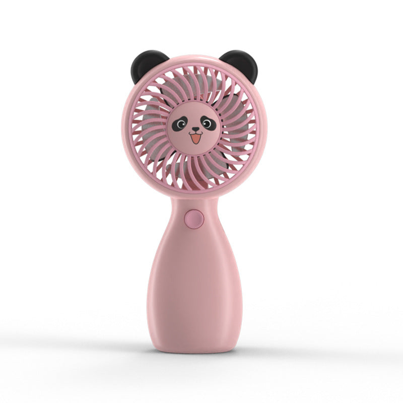 Dame Bærbar Mini Håndvifte i søtt Dyredesign Skanto