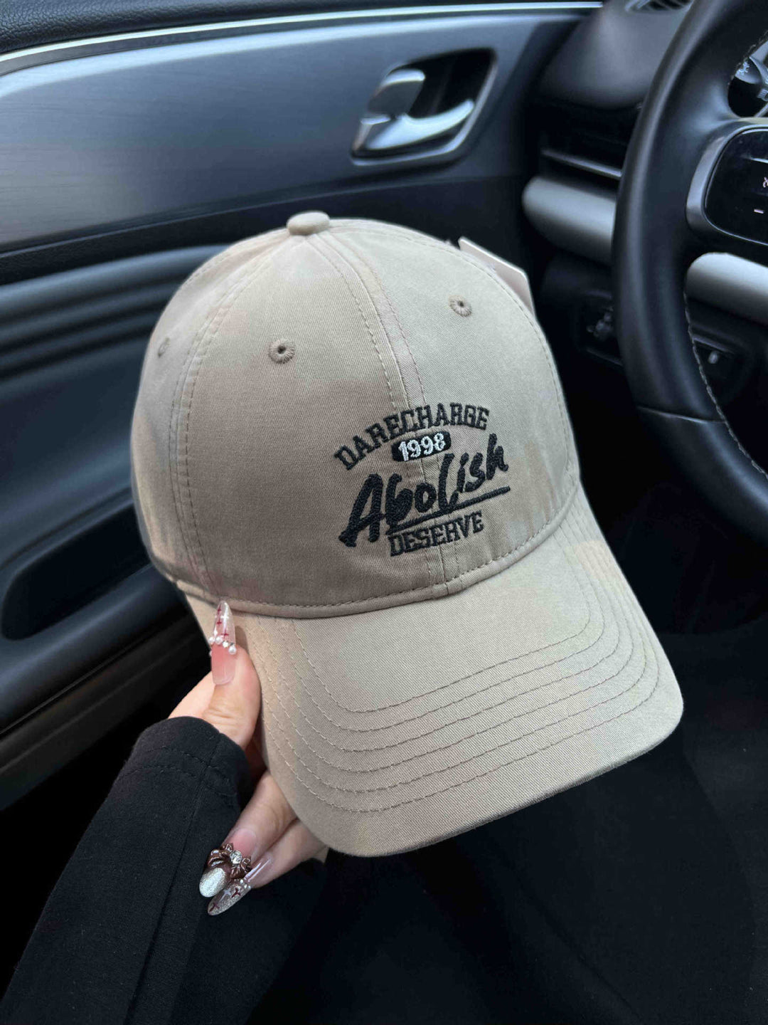 Herre Casual Slitt Grafisk Caps Skanto