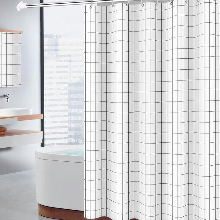 Minimalist Grid Pattern Dusjforheng Skanto