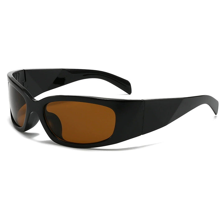 Dame sporty solbriller med moderne, ergonomisk design Skanto