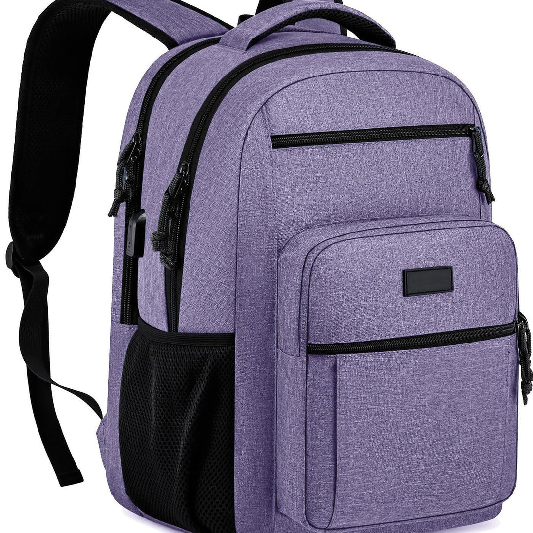 Unisex hverdags ryggsekk med flere rom og laptop veske Skanto