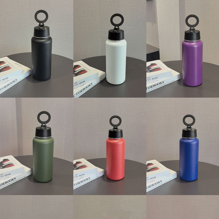 Unisex Sporty Stainless Steel Water Bottle Skanto
