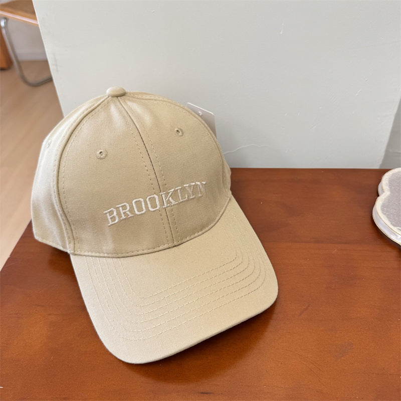 Herre Casual Brodert Bomull Baseball Caps Skanto