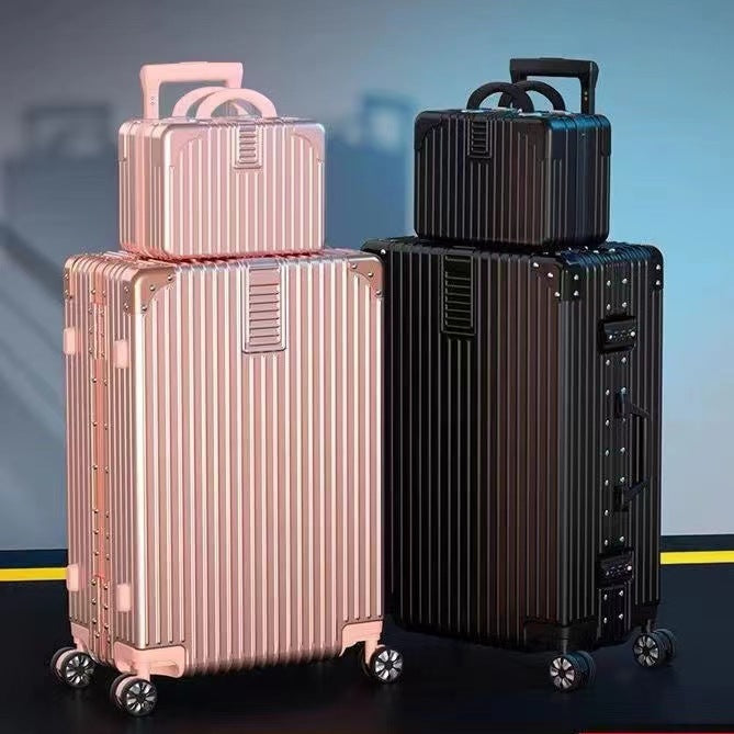 Premium teksturert hard-shell bagasje Skanto