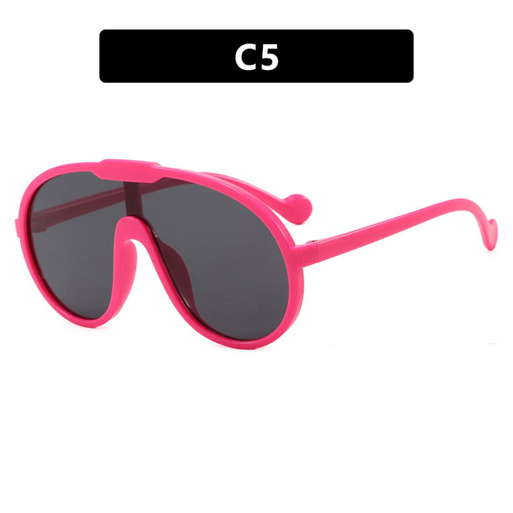 Women's Fashion Sport Sunglasses with Unique Design, UV Protection, and Flexible Arms Skanto