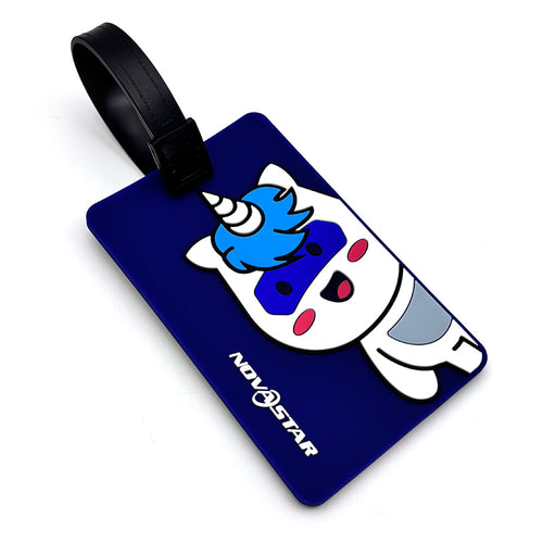 Unisex Snirklet Unicorn Luggage Tag Skanto