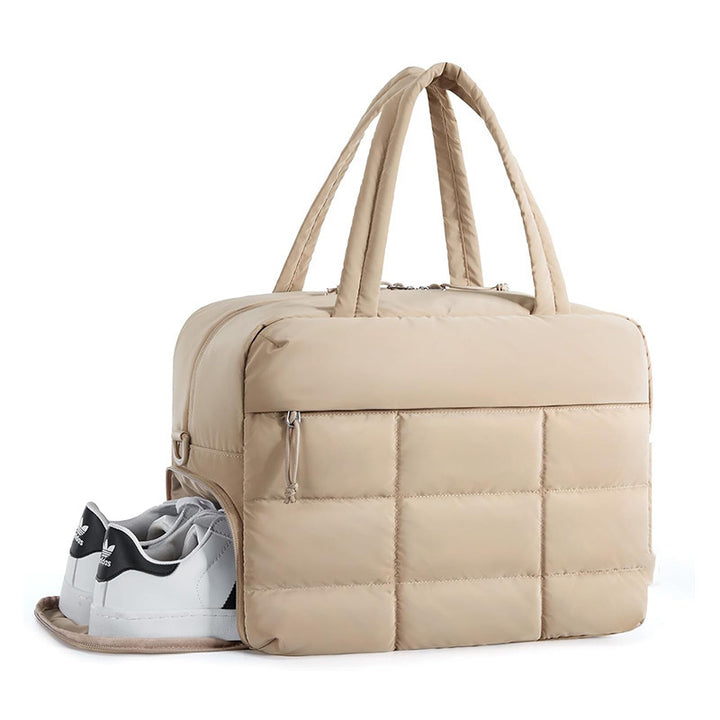 Kvinnes sportsbag med spesialsko rom Skanto