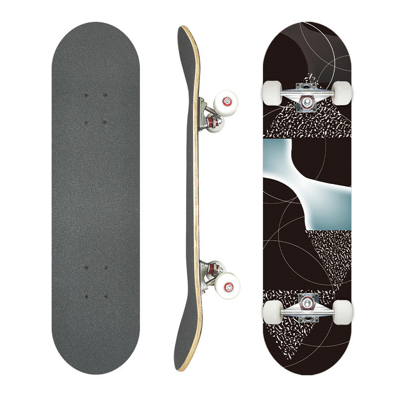 Grafisk Kunstnerisk Skateboard Skanto