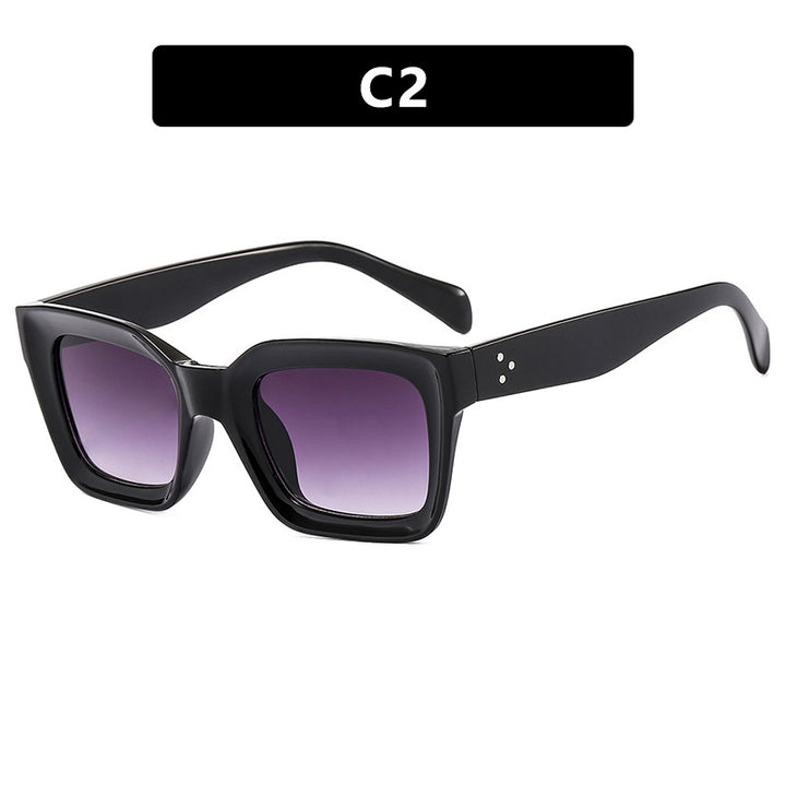 Dame oversized solbrille med markant design Skanto