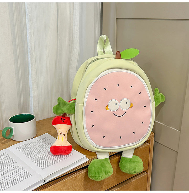 Plush Frukt-tema Skole Ryggsekk