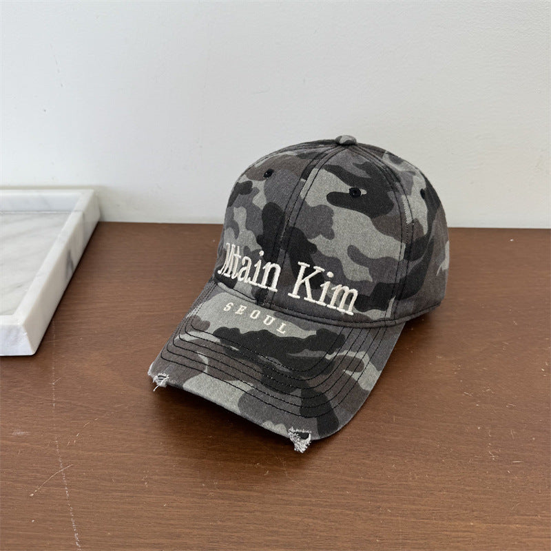 Herrehatt Casual Camo Print Skanto