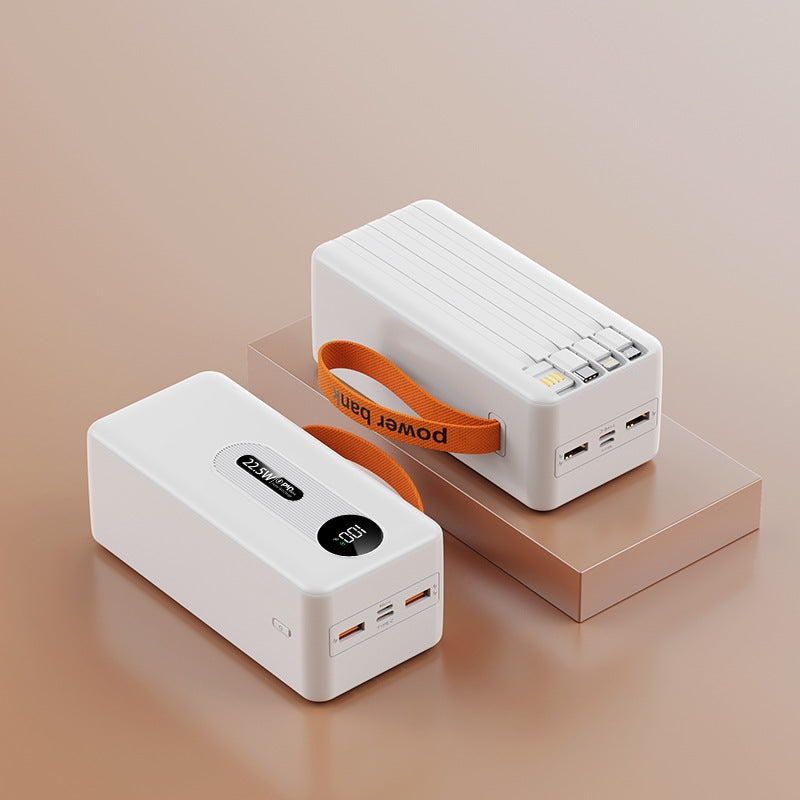 Høyytelses Powerbank med digital skjerm Skanto