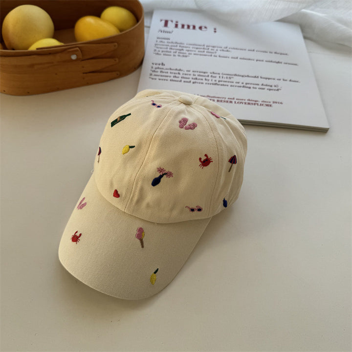 Kvinnebrodert avslappet cap Skanto