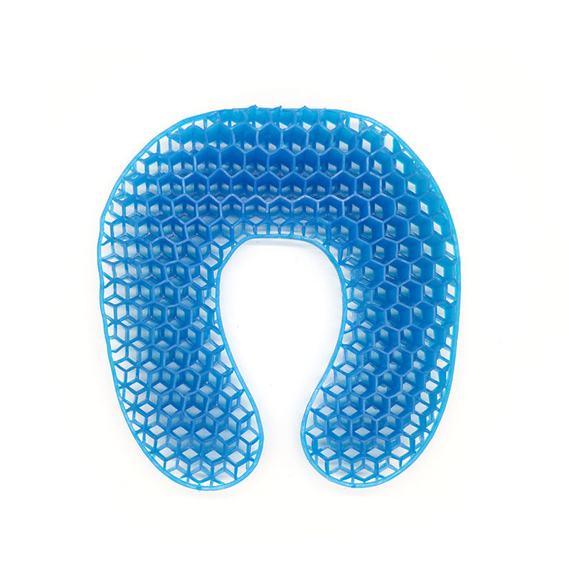 Unisex nan ergonomisk U-formet gel nakkepute med bikake struktur Skanto