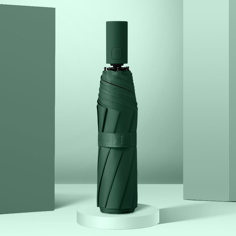 Damen Automatischer Faltregenschirm mit ultraleichtem Design Skanto
