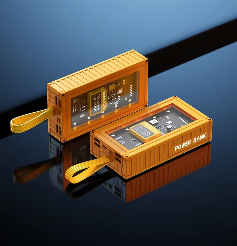 Høyytelses powerbank med LCD-skjerm og intelligent laderegulator Skanto