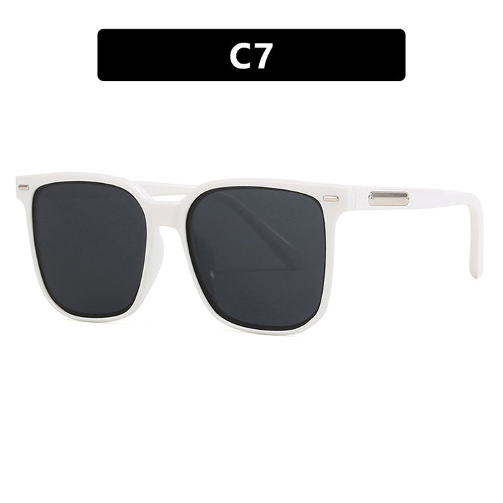 Women's square sunglasses with robust frame and polarized lens Skanto