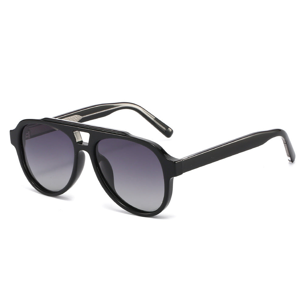 Dame Vintage solbrille med høy kvalitet UV-beskyttelse og moderne skilpaddemønster Skanto
