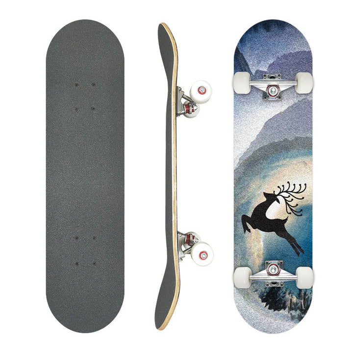 Grafisk Kunstnerisk Skateboard Skanto