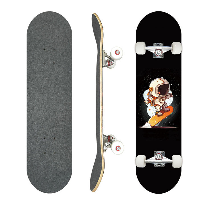 Grafisk Kunstnerisk Skateboard Skanto