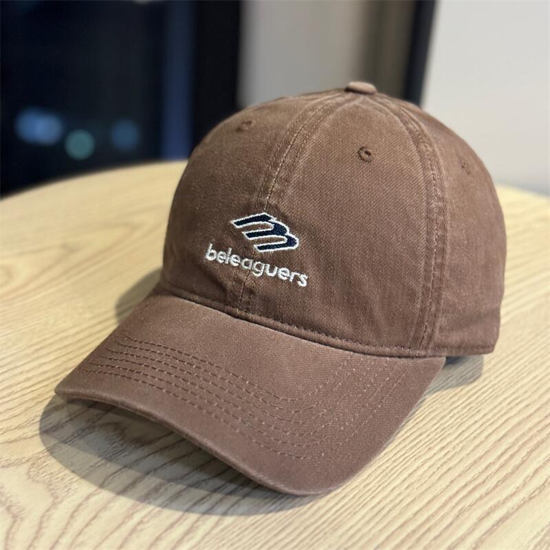 Herre Justerbar Bomull Sport Caps Skanto