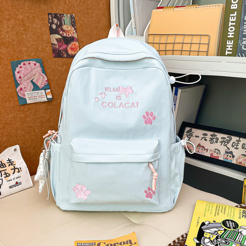 Søt anime-tema skole ryggsekk