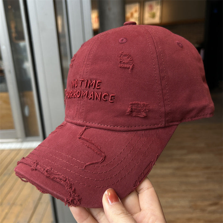 Kvinne Slitt Bomull Justerbar Baseballcaps Skanto 1784084193