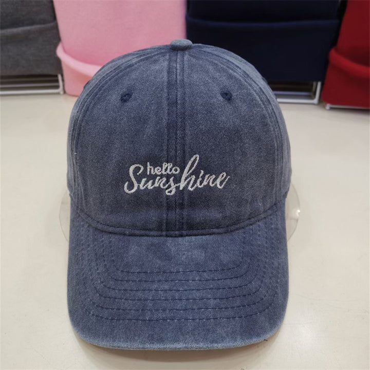 Kvinne brodert bomull baseball cap Skanto