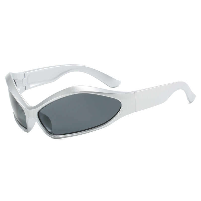 Dame Sporty solbriller med aerodynamisk design Skanto