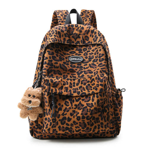 Chic Dyr-Print Skolesekk Skanto