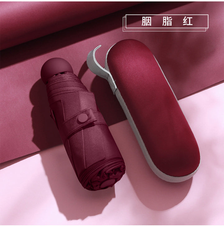 Kvinnes Foldbar Vindskjerm Paraply med Innovativt Design Skanto