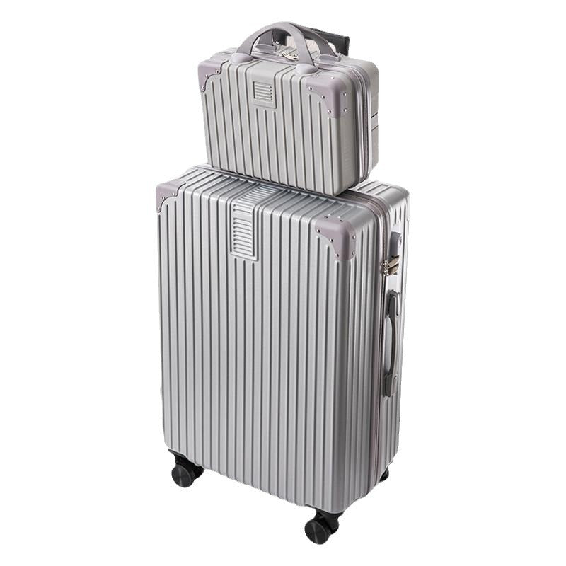 Unisex Teksturet Multi-Funksjonell Hard-Shell Bagasje Skanto