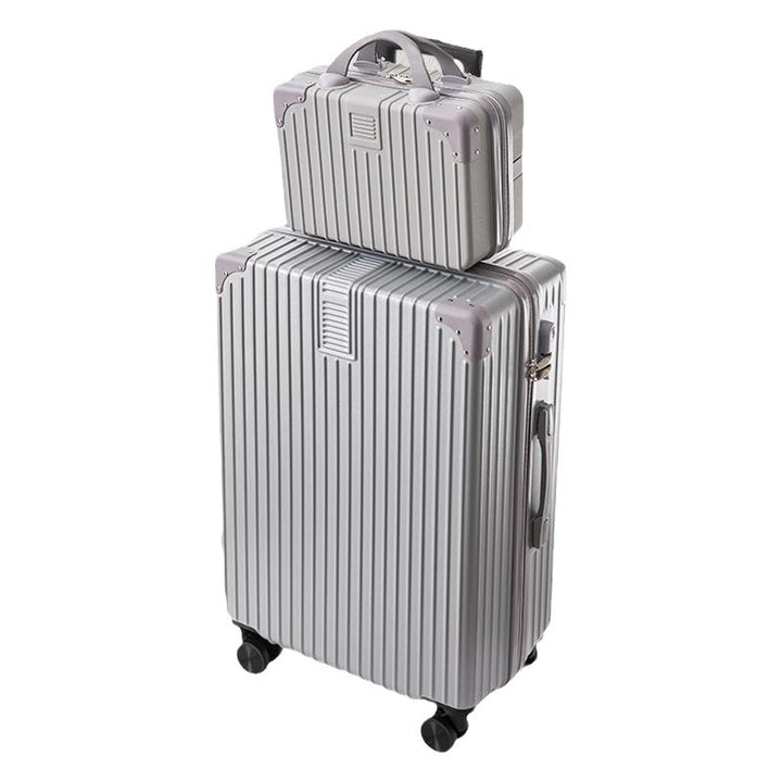Unisex Teksturet Multi-Funksjonell Hard-Shell Bagasje Skanto