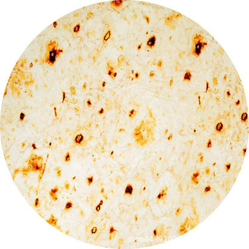 Unisex Fun-teppe i Tortilla-design Skanto