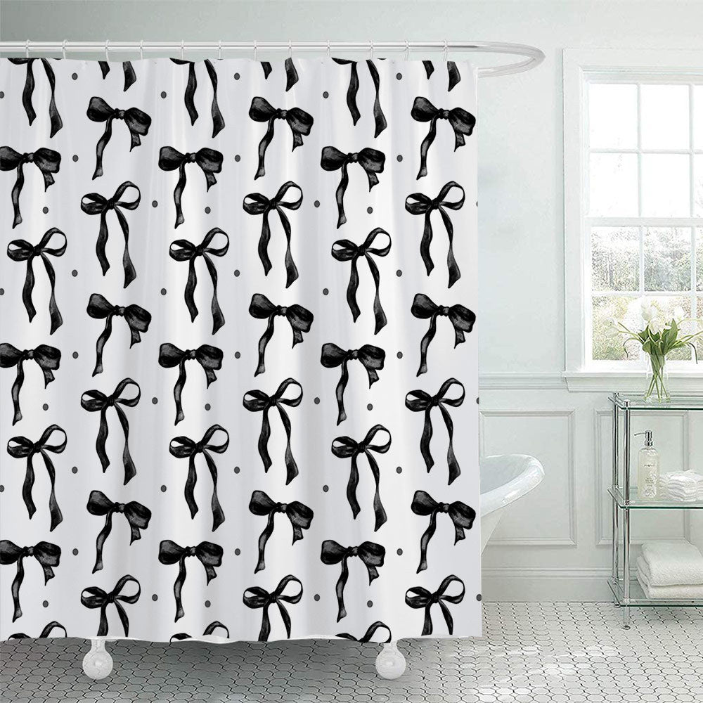 Dekorativ Duschgardin Skanto