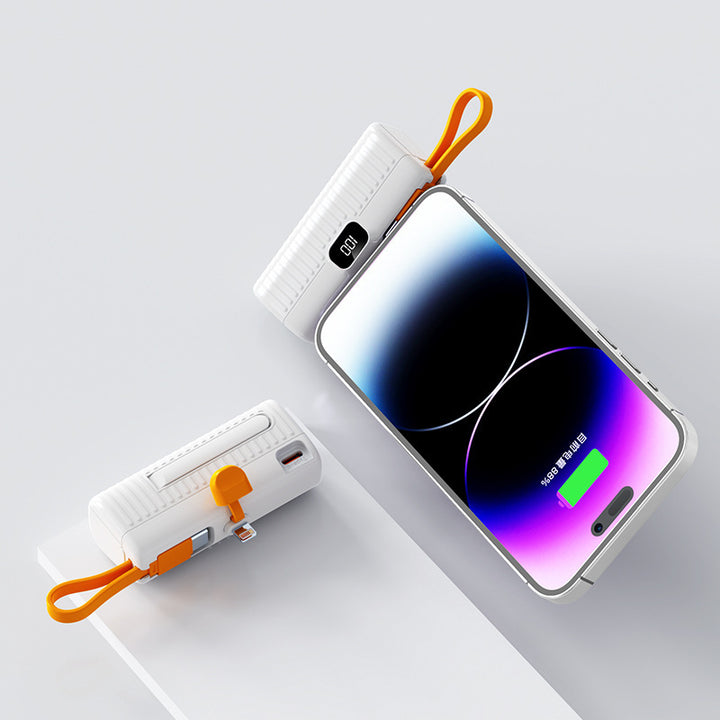 Kraftig powerbank med digital skjerm og innovativt design Skanto