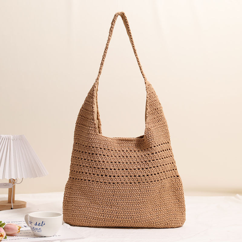 Hand-crocheted tote bag with spacious volume Skanto