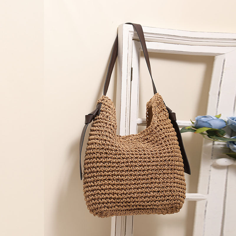 Modern Handmade Natural Material Shoulder Bag Skanto