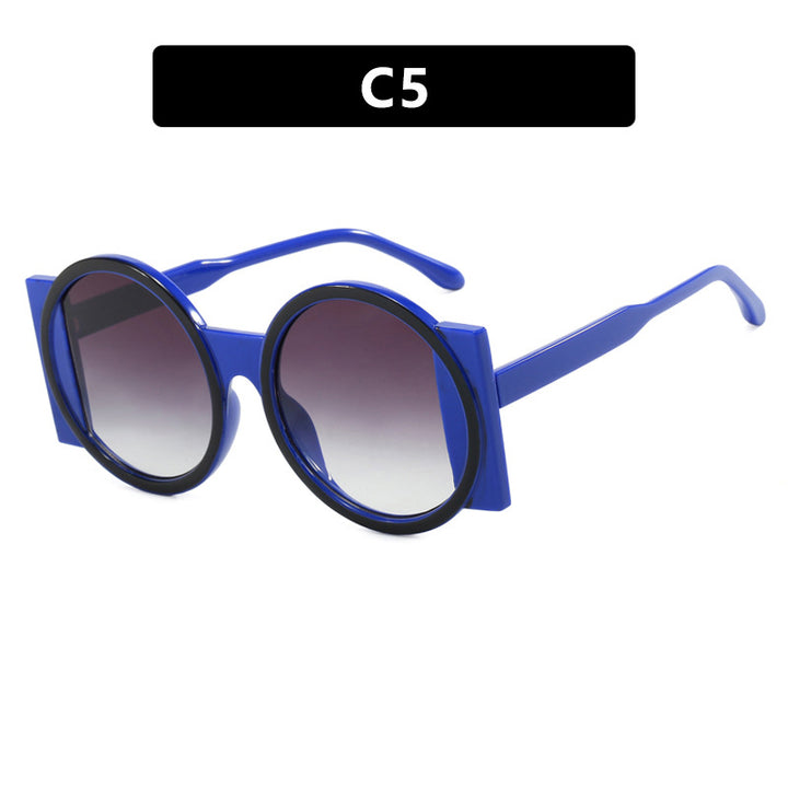Women's oversized square frame sunglasses with UV protection Skanto